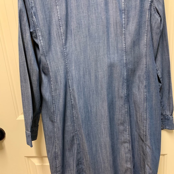 Eileen Fisher Denim Dress - Picture 8 of 8